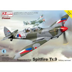   AZP7208 Supermarine Spitfire Tr.9 „Military services“ repülőgép makett 1/72