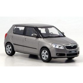   Abrex 145654 Skoda Fabia II 2006, metál sötétbézs (1:43) (ABR143AB-008YB)