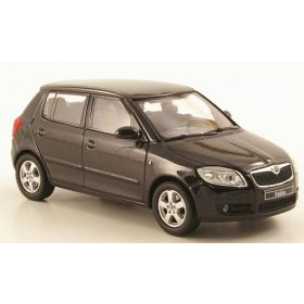   Abrex 174469 Skoda Fabia II 2006, fekete (1:43) (ABR143AB-008D)