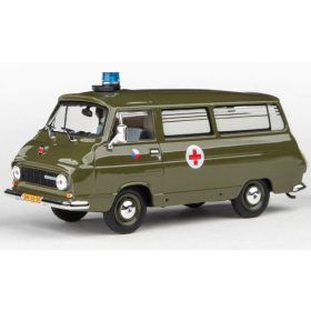   Abrex 175628 Skoda 1203 Mikrobus 1974, katonai mentő (1:43) (ABR143ABSX-715XP)