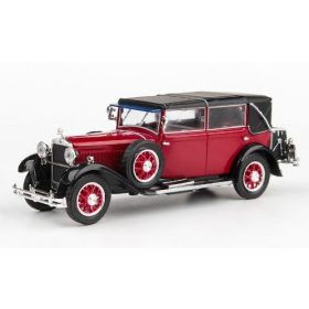   Abrex 243765 Skoda 860 1932, fekete/piros (1:43) (ABR143ABH-905BJ)