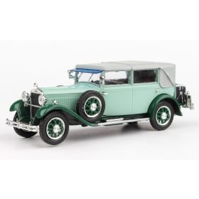   Abrex 244080 Skoda 860 1932, türkíz/sötétzöld (1:43) (ABR143ABH-905QM)