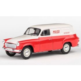   Abrex 249197 Skoda 1202 dobozos 1965, Maso Uzeniny (1:43) (ABR143ABSX-729FA01)