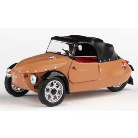   Abrex 250926 Velorex 16/350 1966, matt világosbarna/fekete (1:43) (ABR143ABS-420-08)