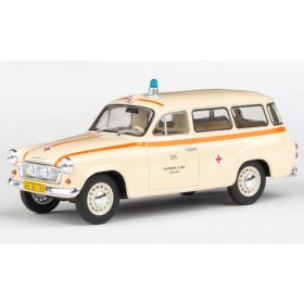   Abrex 250928 Skoda 1202 Ambulanz 1964, ZS Praha 155, Sanitka (CZ) (1:43) (ABR143ABSX-728XO2)