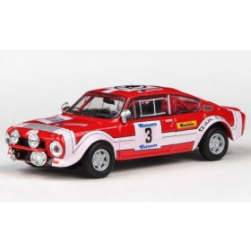   Abrex 250929 Skoda 200RS 1974, Barum Rally, J.Sedivy, J.Janecek, 3, Team Skoda (1:43) (ABR143XABS-502TD)