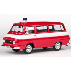   Abrex 255294 Skoda 1203 Mikrobus 1974, piros, Pozarni Ochrana (1:43) (ABR143ABSX-715XL2)