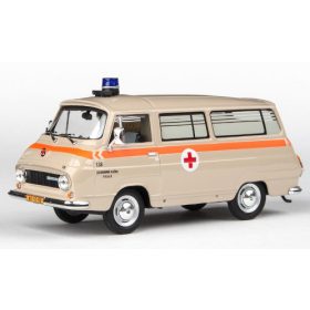   Abrex 257293 Skoda 1203 Mikrobus 1974, Sanitka - Zachranka (CZ) (1:43) (ABR143ABSX-715XO5)