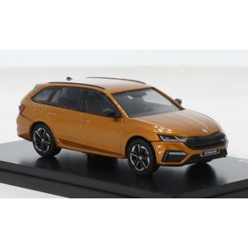   Abrex 263516 Skoda Octavia IV Combi RS 2020, metál sötétnarancs (1:43) (ABR143AB-039JE)