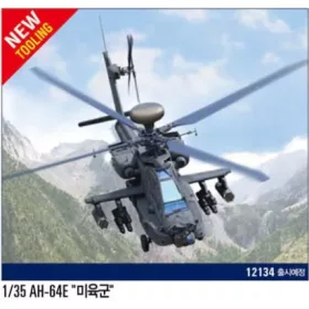Academy 12134 Boeing AH-64E Apache 1/35 helikopter makett