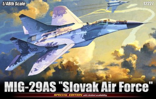 Academy 12227 Slovak MiG-29AS "Slovak Air Force" Special Edition 1/48 repülőgép makett
