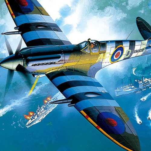 Academy_12274 SPITFIRE MK.XIV-C (1/48)