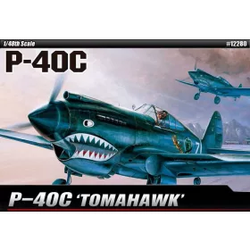 Academy_12280 P-40C (1/48)