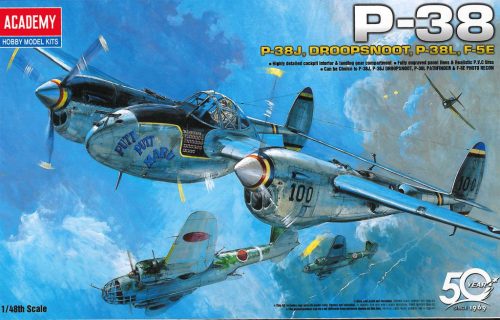 Academy_12282 P-38 COMBINATION VERSION (1/48)