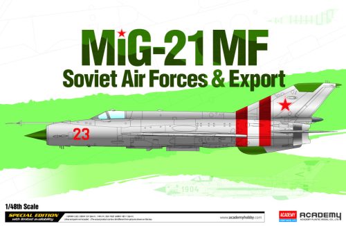 Academy_12311 Mig-21 MF "Soviet Air Force & Export" LE/ (1/48)