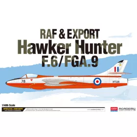 Academy_12312 RAF & Export Hawker Hunter F.6/FGA.9 (1/48)