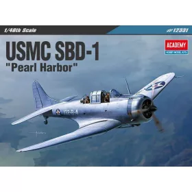 Academy_12331 USMC SBD-1 "Pearl Harbor" (1/48)