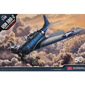 Academy_12335 USN SBD-2 "Midway" (1/48)