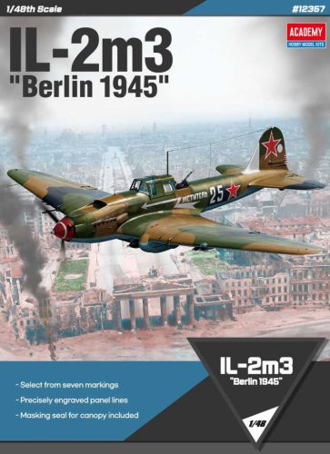 Academy_12357 IL-2m3 "Berlin 1945" (1/48)