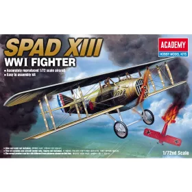 Academy_12446 SPAD XIII WWI FIGHTER (1/72)