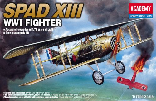 Academy_12446 SPAD XIII WWI FIGHTER (1/72)