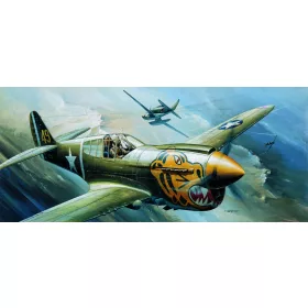 Academy_12468 P-40E (1/72)