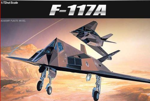 Academy_12475 F-117A STEALTH FIGHTER/BOMBER (1/72)