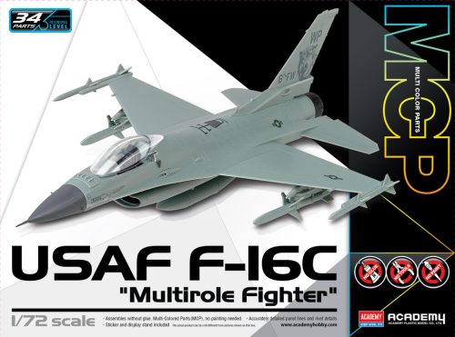 Academy_12541 USAF F-16C "Multirole Fighter" MCP (1/72)