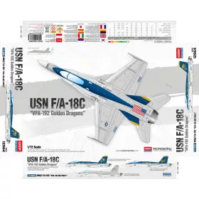   Academy_12564 USN F/A-18C "VFA-192 Golden Dragons" (1/72)