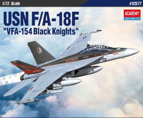 Academy_12577 USN F/A-18F "VFA-154 Black Knight" (1/72)