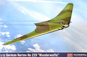 Academy 12583 German Horten Ho 229 "Wunderwaffe" 1/72 repülőgép makett