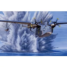   Academy 12586 USN PBM-5A Mariner Flying Boat 1/72 repülőgép makett