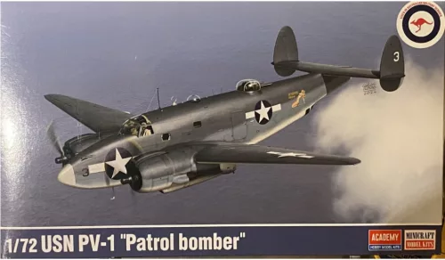 Academy 12587 USN PV-1 "Patrol Bomber" Used In Australian Military Service 1/72 repülőgép makett