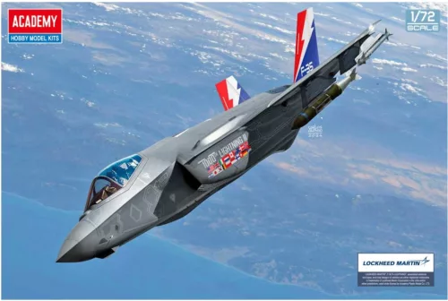 Academy 12591 US F-35A Lighting II "1000th" 1/72 repülőgép makett
