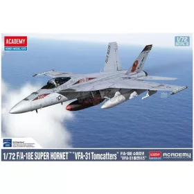   Academy 12595 US F/A-18E Super Hornet VFA-31 Tomcatters 1/72 repülőgép makett