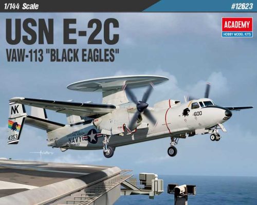 Academy_12623 USN E-2C VAW-113 "BLACK EAGLES" (1/144)