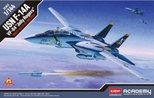 Academy_12626 USN F-14A V-84 "Jolly Rogers" (1/144)