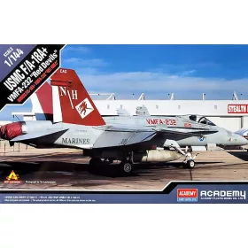   Academy_12627 USMC F/A-18A+ VMFA-232 "Red Devils" (1/144)