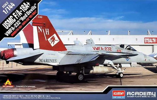 Academy_12627 USMC F/A-18A+ VMFA-232 "Red Devils" (1/144)