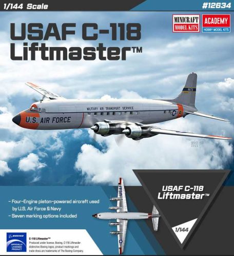 Academy_12634 USAF C-118 Liftmaster (1/144)