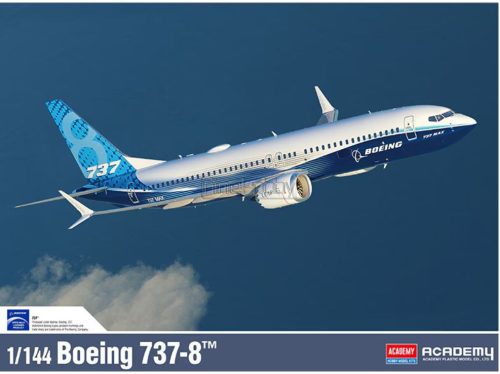 Academy 12646 Boeing 737-8 Max 1/144 repülőgép makett