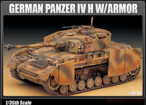 Academy_13233 GERMAN PANZER IV H W/ARMOR (1/35)