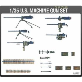 Academy_13262 US MACHINE GUN SET (1/35)
