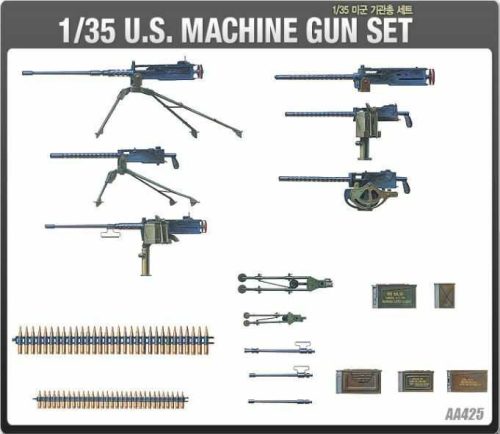 Academy_13262 US MACHINE GUN SET (1/35)