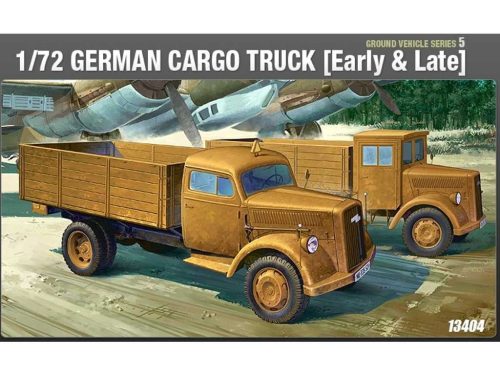 Academy_13404 GERMAN CARGO TRUCK E/L (1/72)