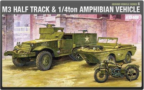 Academy_13408 M3 U.S HALF TRACK (1/72)