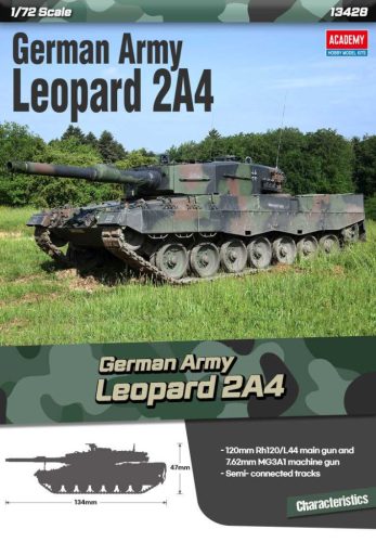 Academy_13428 German Army Leopard 2A4 (1/72)