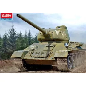   Academy 13554 Soviet T-34/85 No.183 Factory Late Production 1/35 harckocsi makett