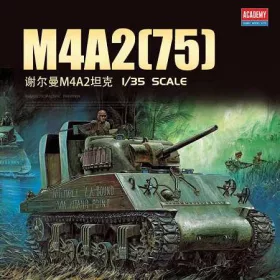   Academy_13562 USMC M4A2 (75) "Pacific theater" (1/35)