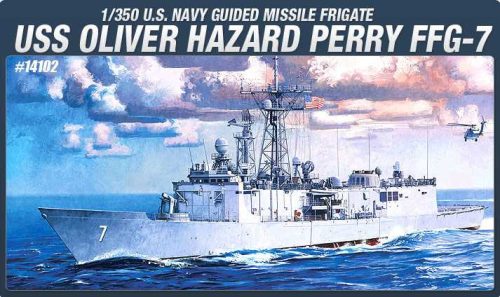 Academy_14102 USS OLIVIER HAZARD PERRY FFG-7 (1/350)